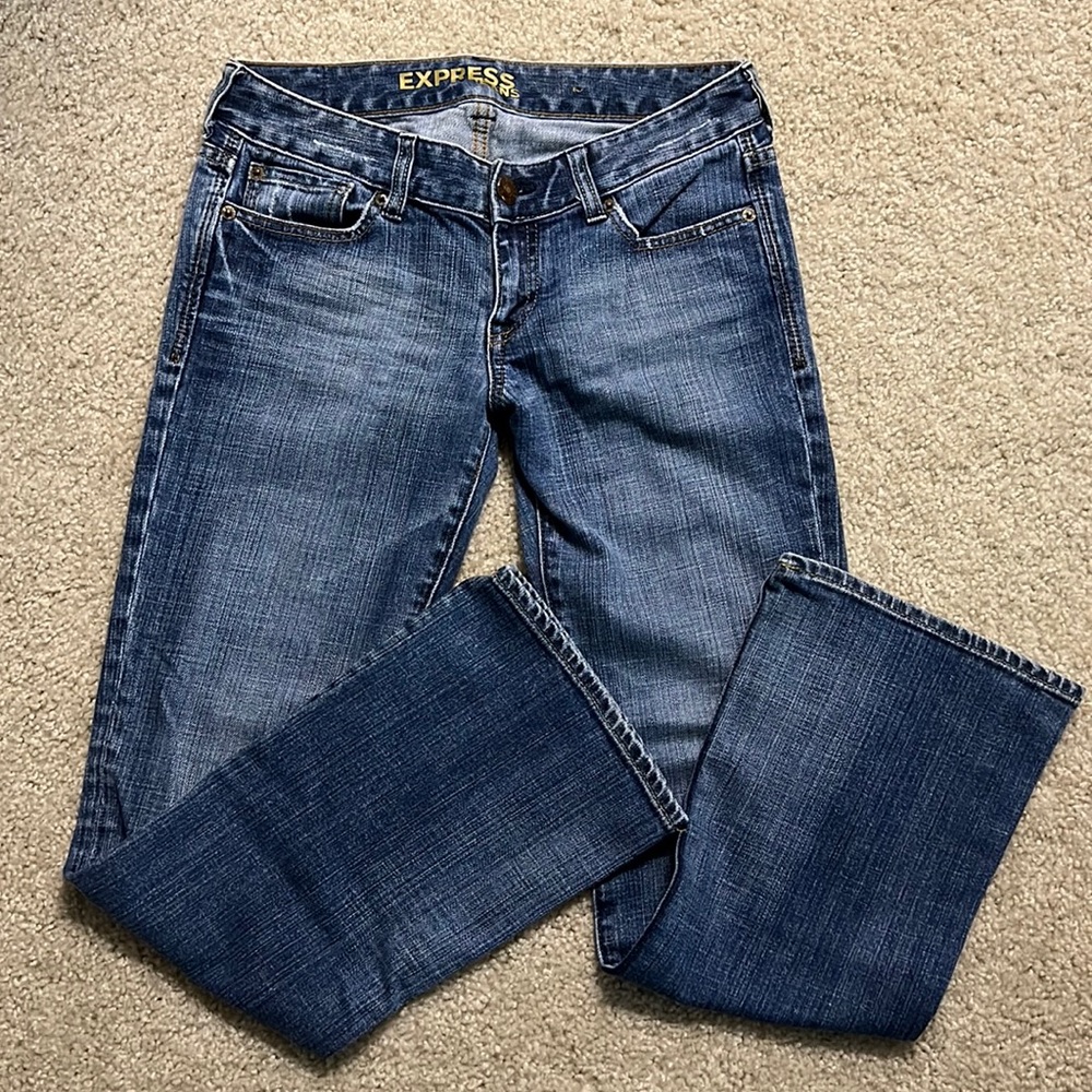 Express Jeans Bootcut medium wash size 4s